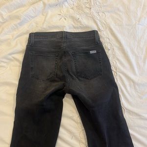 Joe’s Jeans High Rise Flare - Charcoal distressed jeans size 26